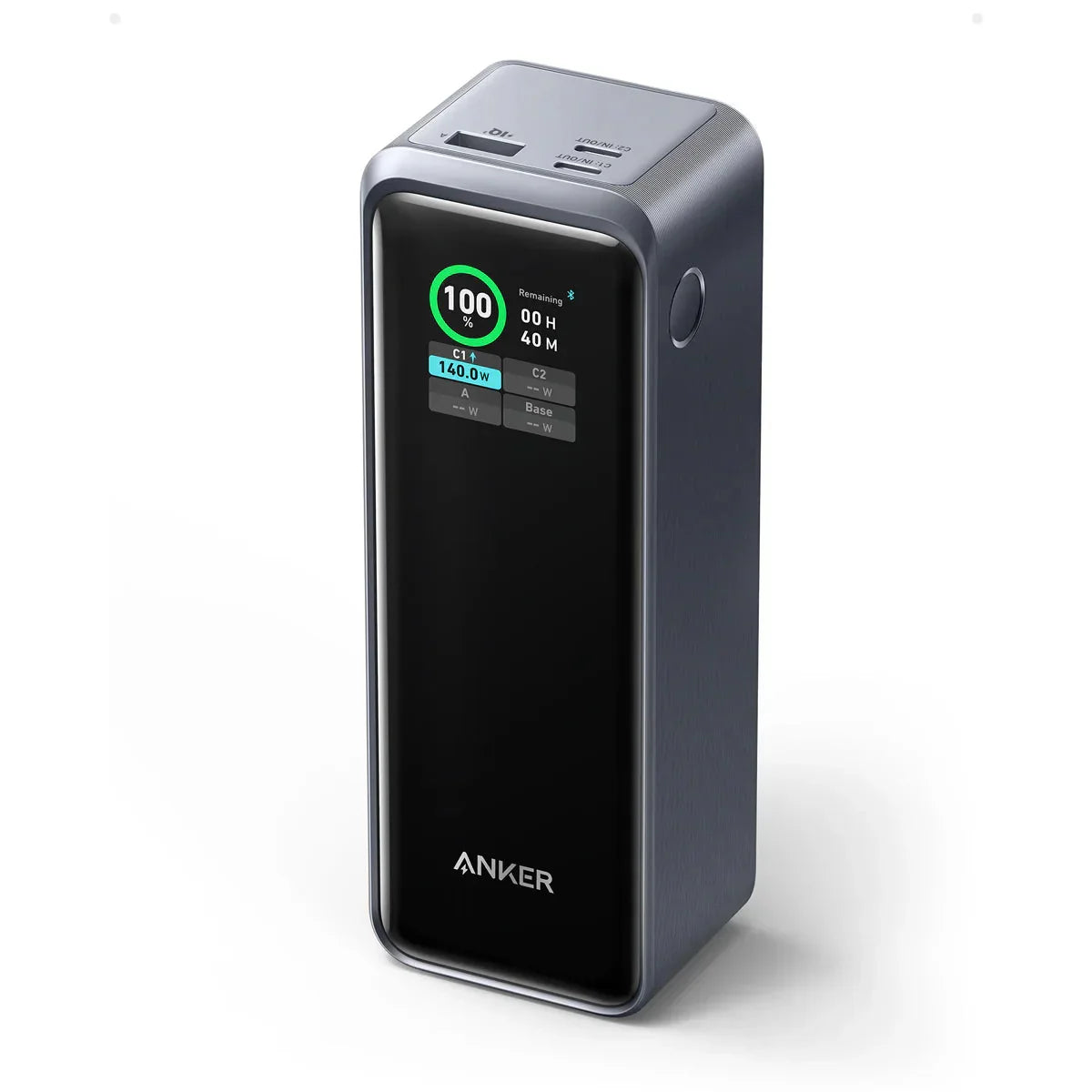 Anker 250W Prime 27,650Mah Power Bank Series 7 -Black - Tashqila Anker 250W Prime 27,650Mah Power Bank Series 7 -Black - Tashqila
